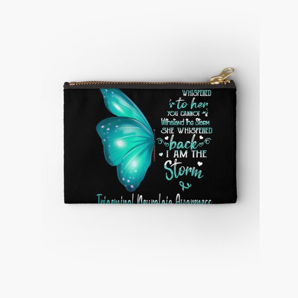 Item preview, She Whispered Back I Am The Storm Trigeminal Neuralgia Awareness Butterfly designed and sold by frechettee.