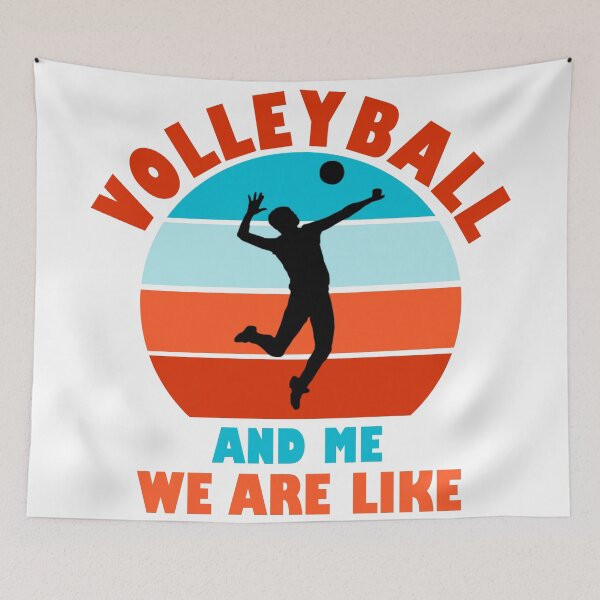 Item preview, Funny Retro Athletic Volleyball Team Sport Net Spike For Men  designed and sold by Rami Khalifah.
