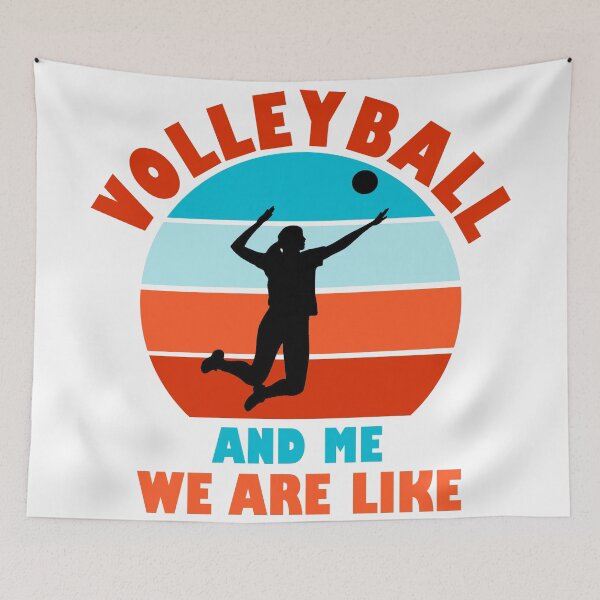 Item preview, Funny Retro Athletic Volleyball Team Sport Net Spike For Men  designed and sold by Rami Khalifah.