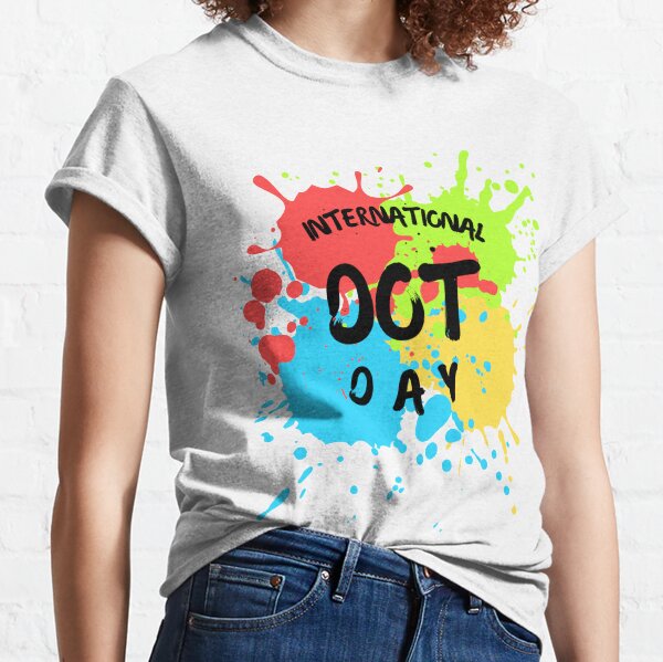 Celebrate Dot Day with Vashti's Make Your Mark T-Shirt! — The Dot Central