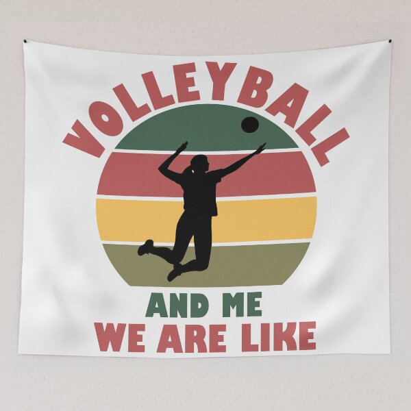 Item preview, Funny Retro Athletic Volleyball Team Sport Net Spike For Men  designed and sold by Rami Khalifah.