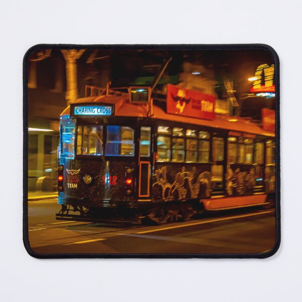 Item preview, Charing Cross Tram to Deborah Goldmine - White Night Bendigo 2022 designed and sold by Steven Jodoin.