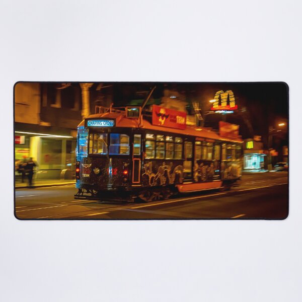Item preview, Charing Cross Tram to Deborah Goldmine - White Night Bendigo 2022 designed and sold by Steven Jodoin.