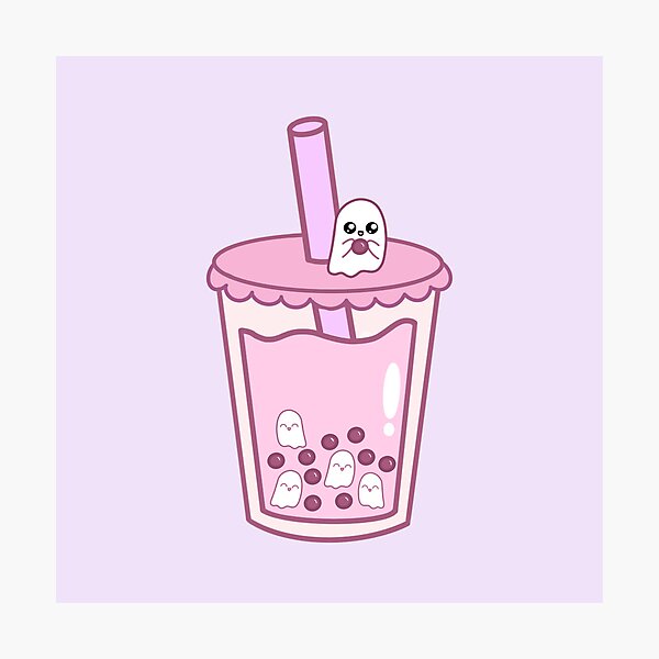 Item preview, Kawaii Ghosty Boba designed and sold by TiffyAesthetics.