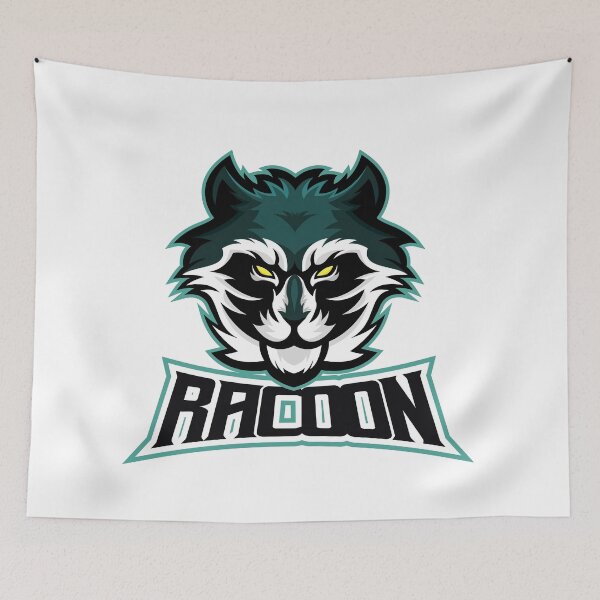 Item preview, Racoon Mascot  designed and sold by Sunnyhova.