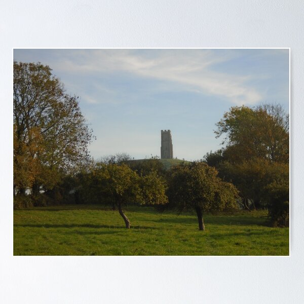 Item preview, Glastonbury Tor and Apple orchard designed and sold by Karen Chard.