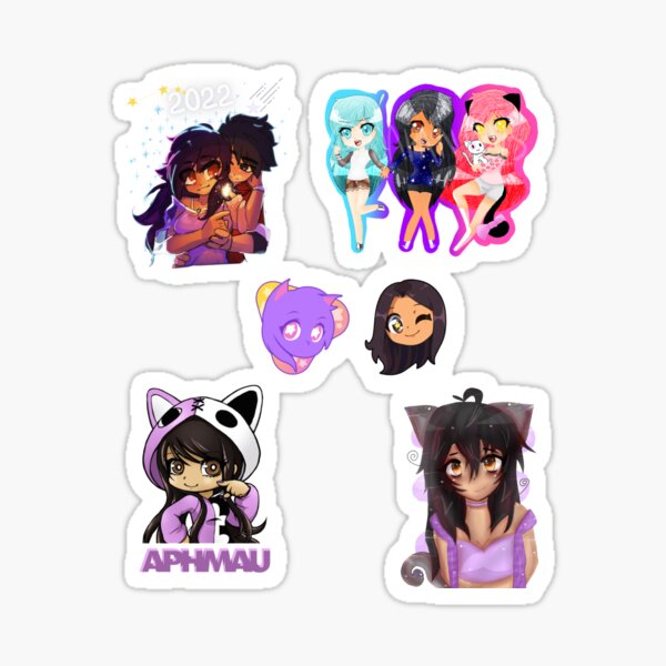 Aphmau Collection Mosaik Aaron, Zane, Kawaii Chan Lunch Tote