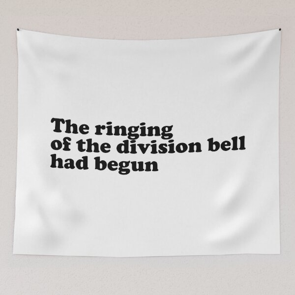 Item preview, the division bell (black) designed and sold by didijuca.