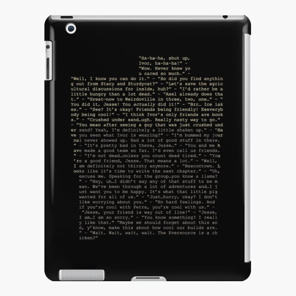 lukas quotes ipad case skin by brinnic redbubble