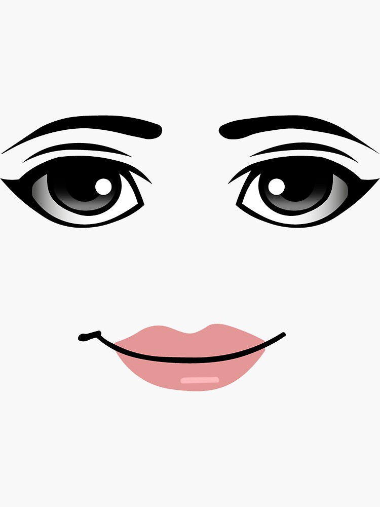 Women Face Roblox Adam Sticker - Women Face Roblox Adam - Discover