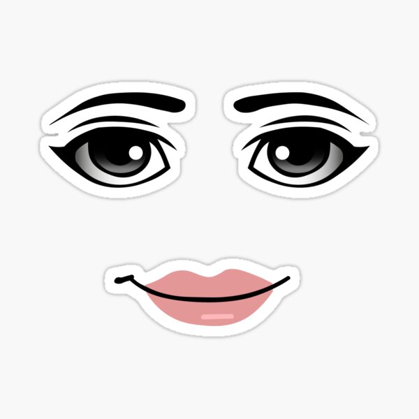 roblox rosto gratis  Super happy face, Cute eyes drawing, Cute stickers