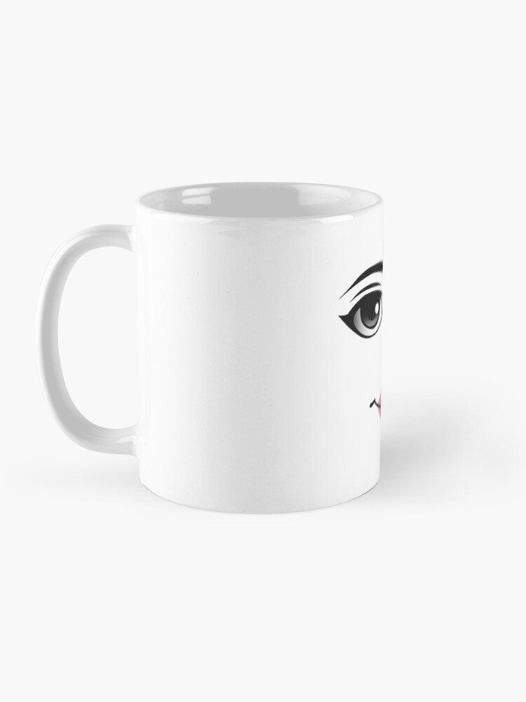 Roblox Woman Face Mug