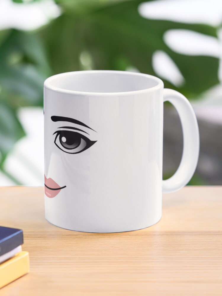 Roblox Woman Face Mug