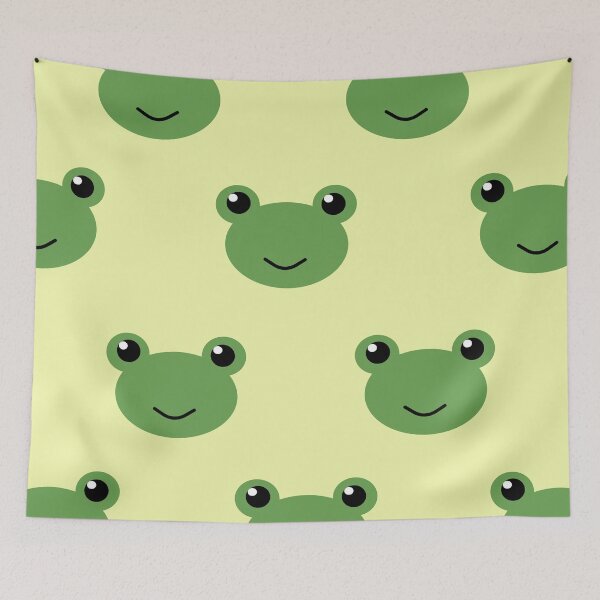 Item preview, Cute frog wallpaper designed and sold by brendanre.