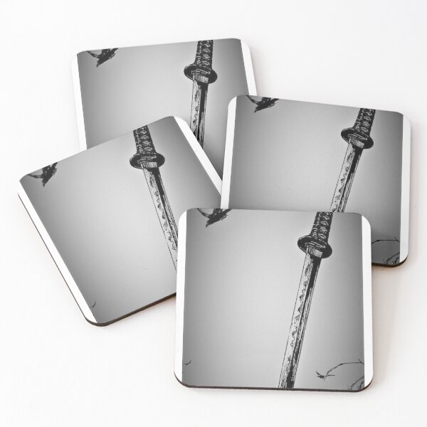 Item preview, Katana and crows designed and sold by Aleksandar Boric.