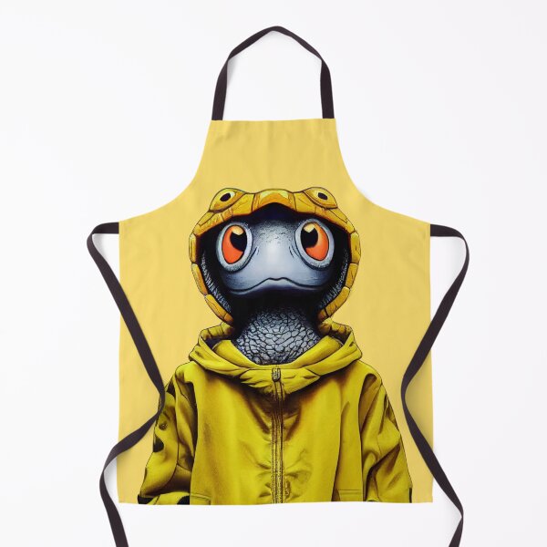 Item preview, A turtle grey with yellow raincoat designed and sold by JequiPrint.