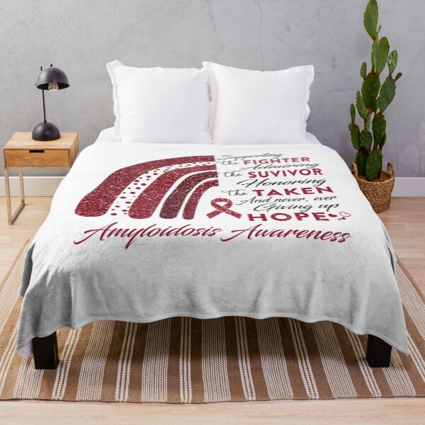 Item preview, Amyloidosis Warrior Supporting Fighter Amyloidosis Awareness designed and sold by Gillosina.