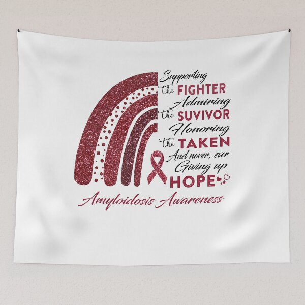 Item preview, Amyloidosis Warrior Supporting Fighter Amyloidosis Awareness designed and sold by Gillosina.
