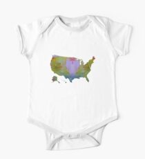 United States Silhouette One Piece - Short Sleeve