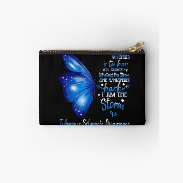 Item preview, She Whispered Back I Am The Storm Tuberous Sclerosis Awareness Butterfly designed and sold by frechettee.