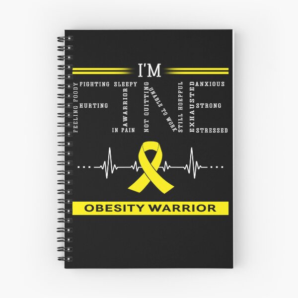 Item preview, I'm Fine Obesity Warrior Support Obesity Awareness Gifts designed and sold by rechardtee.