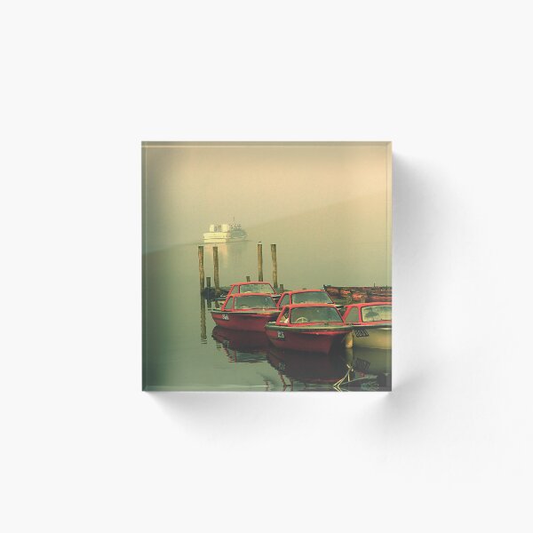 Item preview, Mist and  Boat Reflections. designed and sold by Billlee.