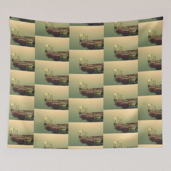 Item preview, Mist and  Boat Reflections. designed and sold by Billlee.