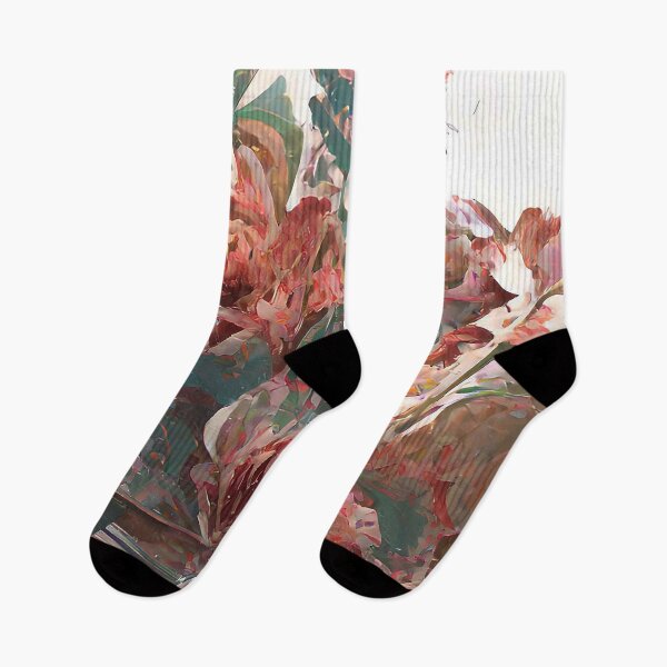 Item preview, Pink Impressionistic Petals-AI Floral Art designed and sold by BioDigital-Jazz.