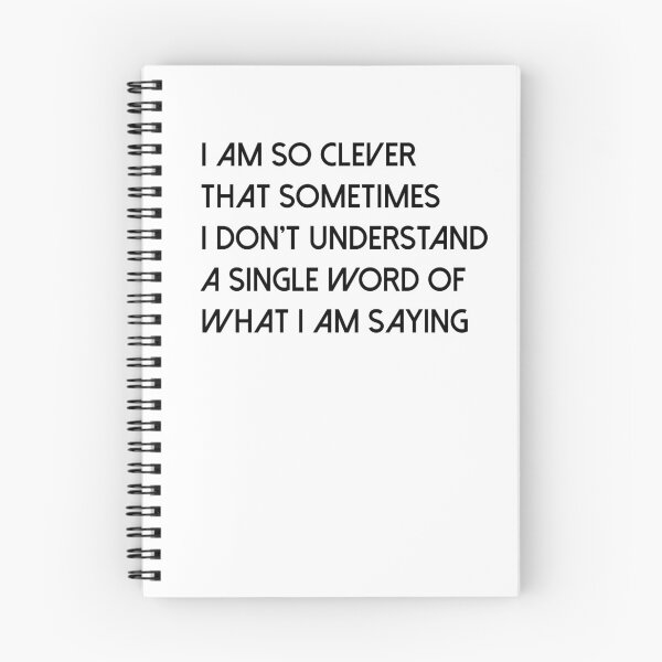 Item preview, So Clever in Black designed and sold by Dani B.