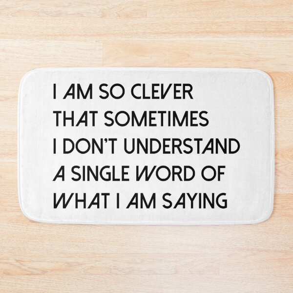 Item preview, So Clever in Black designed and sold by Dani B.