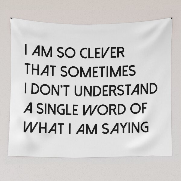 Item preview, So Clever in Black designed and sold by Dani B.