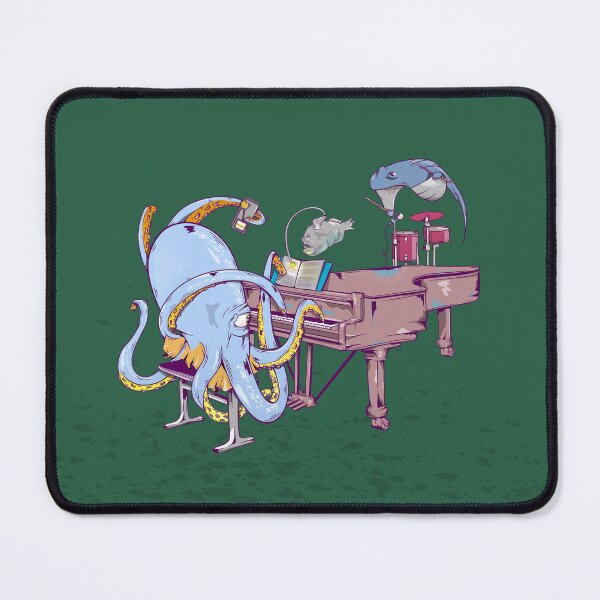 Item preview, Octopus pianist designed and sold by piedaydesigns.