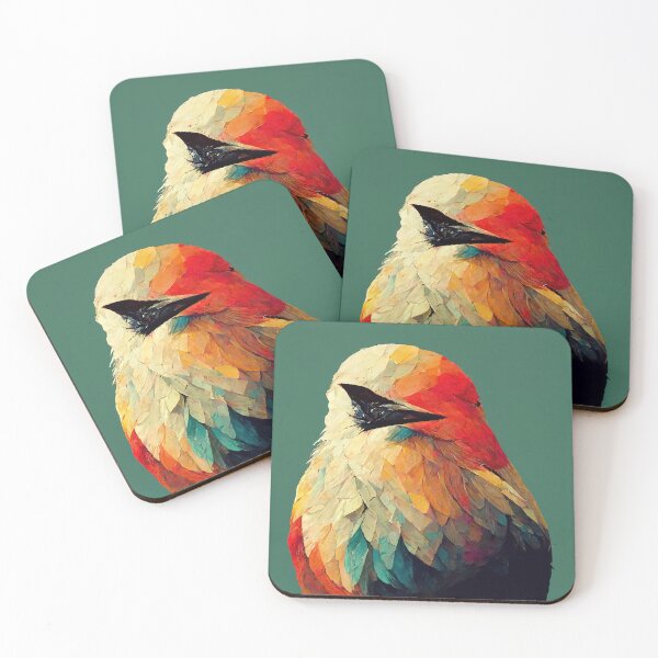 Item preview, Abstract Bird in Pastels II designed and sold by Mezma.