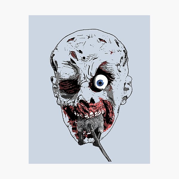 Item preview, Zombie eating, zombie apocalypse virus outbreak  designed and sold by RisingAir.