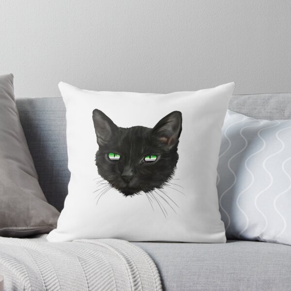 Item preview, Aromantic Pride Black Cat designed and sold by mgietzen.