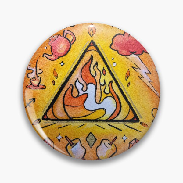Item preview, Witchy Fire Element designed and sold by Kimberly Holbrook Arts.