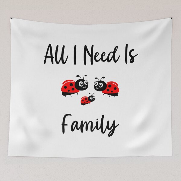 Item preview, All I Need Is Love.  I Love Ladybugs designed and sold by Marvett-World.