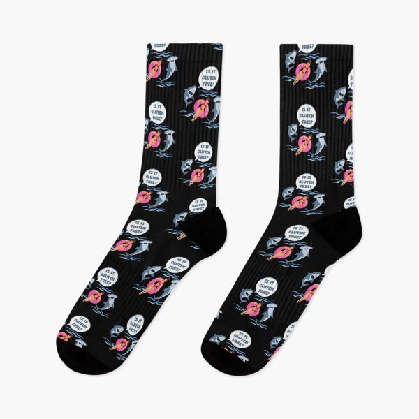 Item preview, Is It Gluten Free? Funny Shark Design designed and sold by appareltolove.