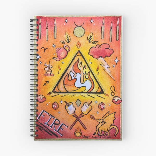 Item preview, Witchy Fire Element designed and sold by Kimberly Holbrook Arts.