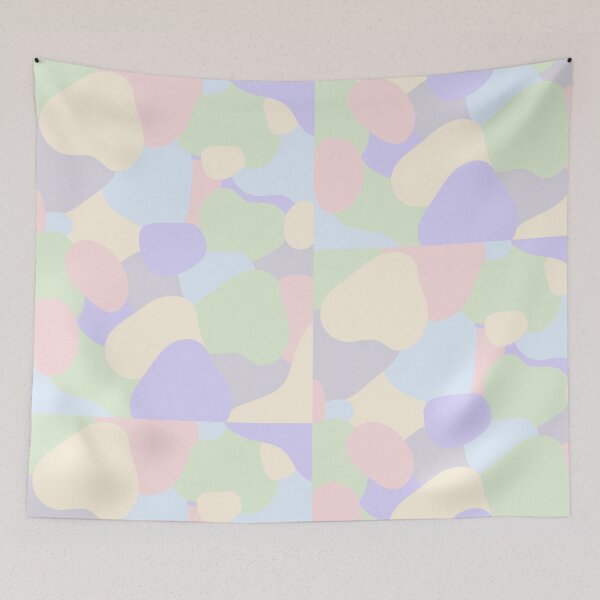 Item preview, Abstract Pastel Shapes designed and sold by LaziniArts.