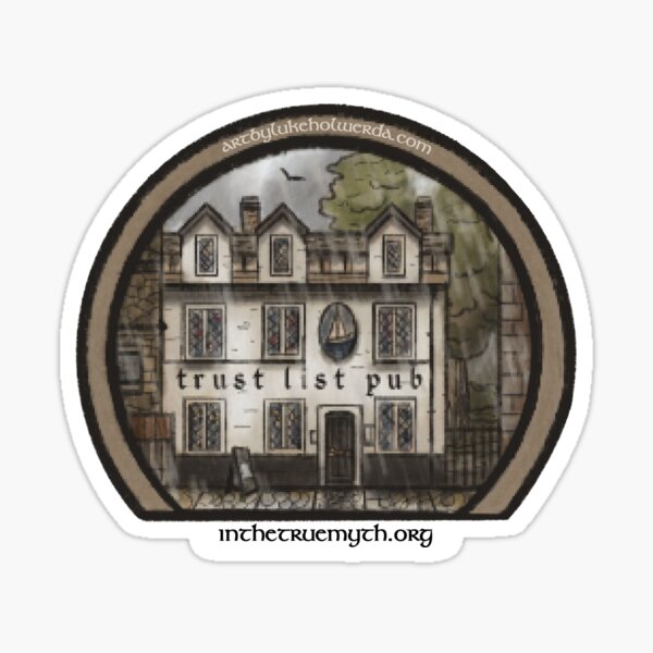Item preview, Trust List Pub Icon designed and sold by Luke Holwerda.