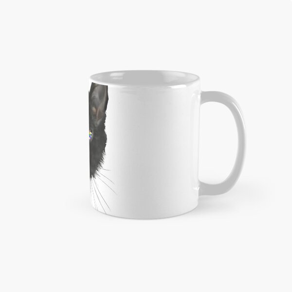 Item preview, Straight Ally Pride Black Cat designed and sold by mgietzen.