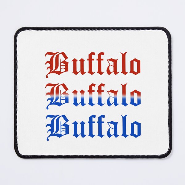 Item preview, Buffalo 3peat Red, White and Blue designed and sold by habraszek.