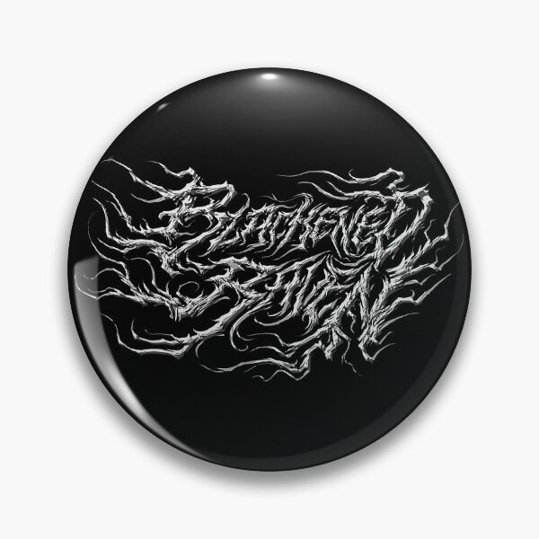 Aperçu de l'œuvre Logo corbeau noirci (argent en relief) créée et vendue par Blackened Raven.