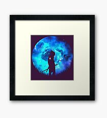 Sasuke Uchiha Logo Framed Print