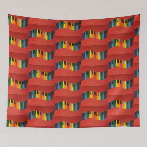 Item preview, Rainbow Piano designed and sold by rybacc.