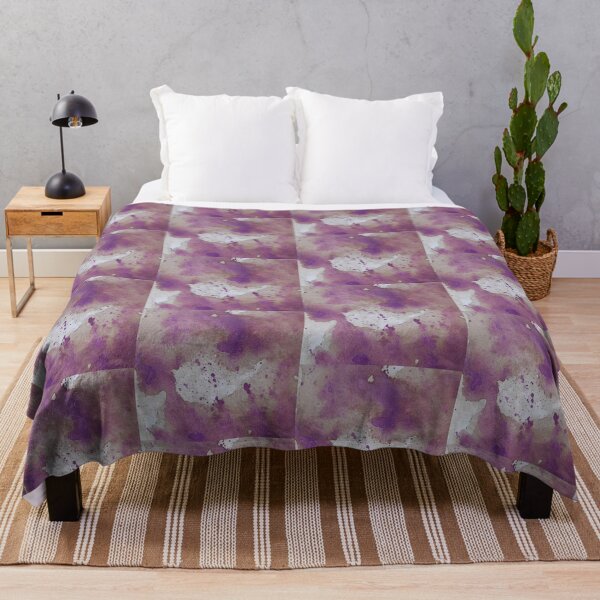 Item preview, Abstract Purple Watercolor Pattern designed and sold by CrushOnCovers.