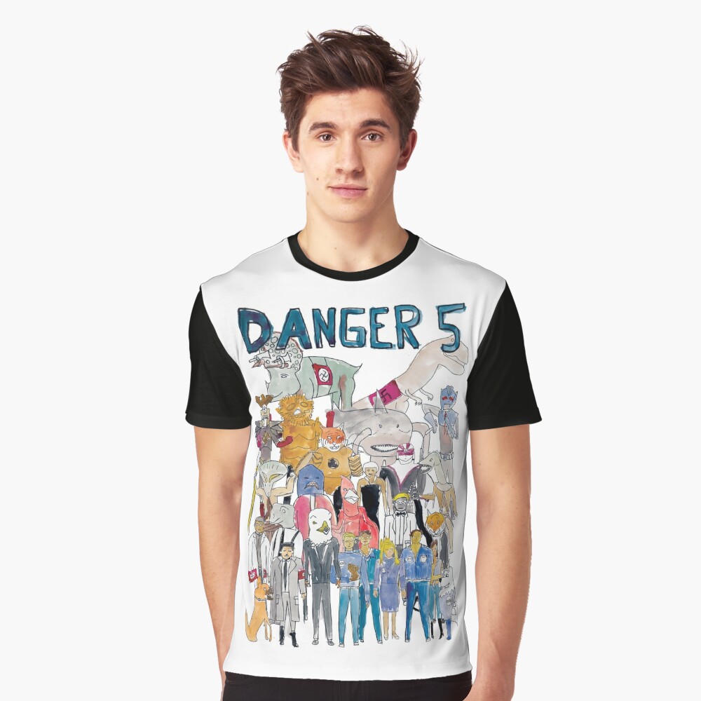 danger 5 t shirt