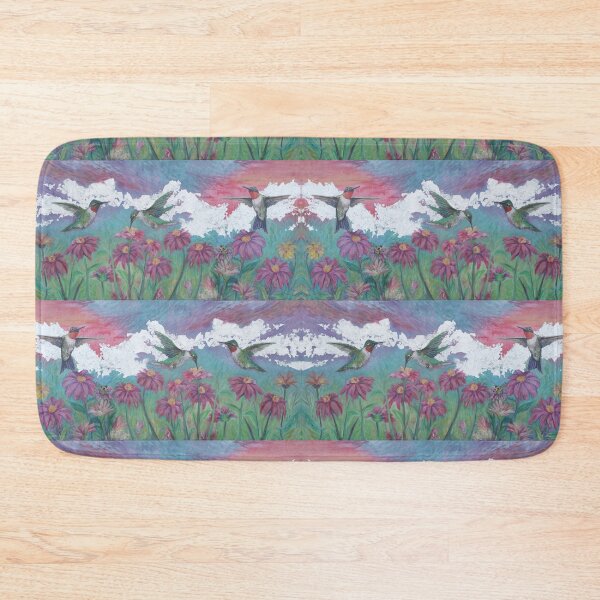 Item preview, Hummigbirds Dancing After the Rain designed and sold by Lisa Kimberly Glickman.