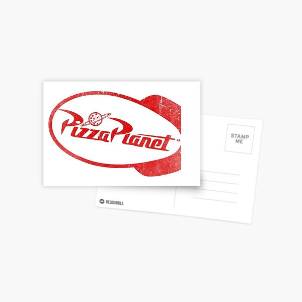 Pizza Planet Postcard